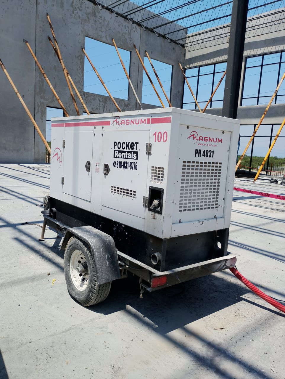 Renta de Plantas de Luz 120 a 200 KW